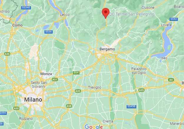 San Pellegrino Terme maps